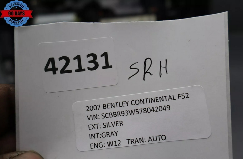 Load image into Gallery viewer, 06-12 Bentley Continental Front Left Lower Seat Rail Frame Track W/ Motor OEM
