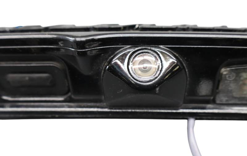 Load image into Gallery viewer, 14-17 Maserati Ghibli Rear Trunk Lid Finisher Trim Light Bar W/ Camera Black Oem
