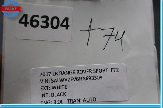 14-22 Land Rover Range Rover Sport Rear Right Side B Pillar Lower Trim Cover Oem