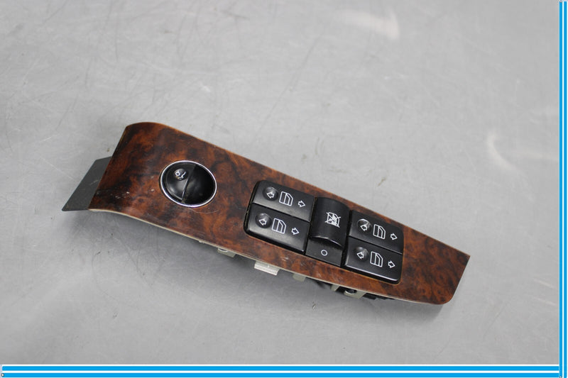 Load image into Gallery viewer, 03-06 Mercedes W220 S430 S55 AMG Left Driver Side Master Window Switch Trim Wood

