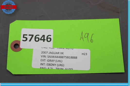 07-15 Jaguar X150 XK XKR Front Right Seat Weight Module Sensor 7W8314B320AB Oem