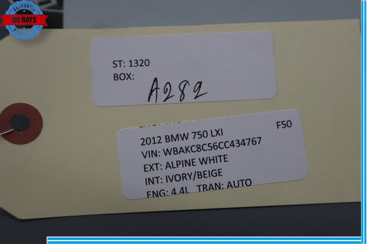 09-13 BMW 750Li 750Li XDrive Theft Locking Computer Control Module Unit Oem