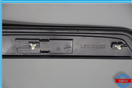 09-15 BMW 740i 750Li xDrive Rear Right Door Sill Scuff Plate Trim Cover Oem