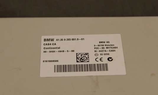 09-12 BMW 750i 750Li F01 Theft Lock Control Module Unit 9205691 Oem