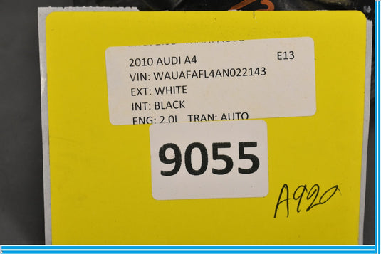 09-12 Audi A4 Front Right Passenger Side Foglight Fog Light Lamp Oem