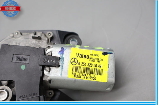 06-19 Mercedes X164 GL550 ML63 AMG Rear Glass Windshield Wiper Motor Oem