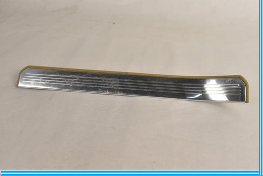 07-13 MERCEDES W221 S-CLASS REAR LEFT DOOR SCUFF SILL PLATE TRIM 2216801735 OEM