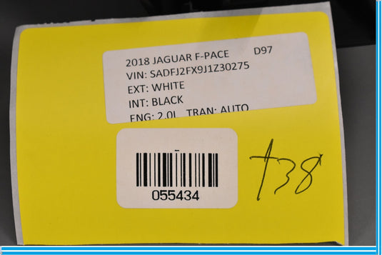 18-20 Jaguar E-Pace Dash Board Steering Column Lower Cover Trim Panel Oem