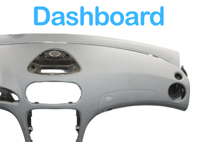 Load image into Gallery viewer, 03-06 Mercedes SL500 SL55 AMG Dashboard Dash Board Instrument Panel Black Oem
