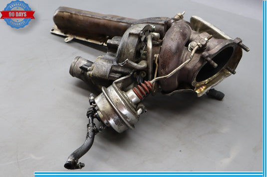 03-08 Bentley Continental GT 6.0L W12 Left Side Turbocharger Turbo Manifold Oem