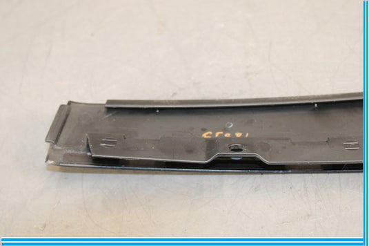 11-18 Audi A8 Rear Left Driver Exterior Door B Pillar Molding Trim Black Oem