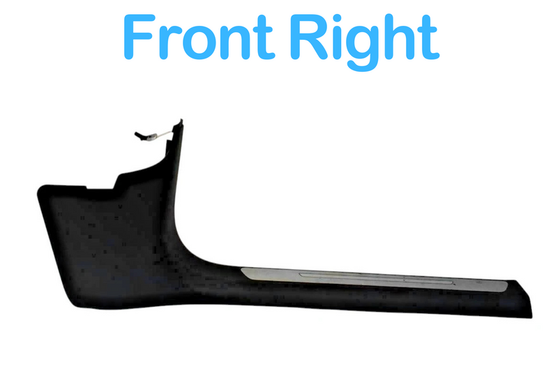 Load image into Gallery viewer, 11-17 Audi A8 A8 Quattro Front Right Door Sill Plate Scuff Cover Panel Trim OEM
