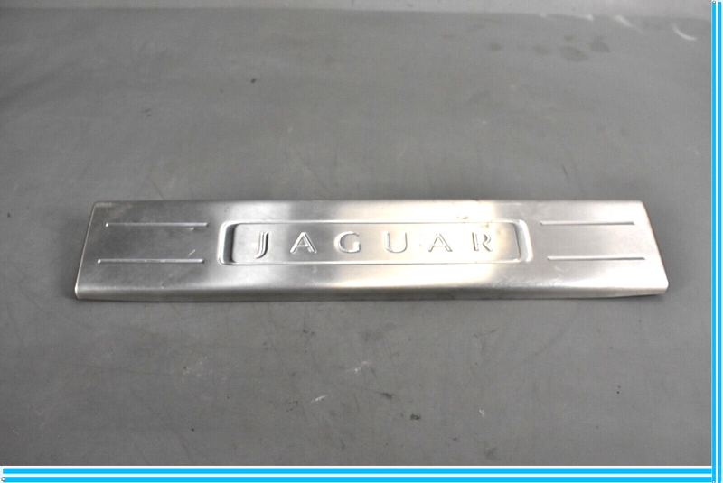 Load image into Gallery viewer, 10-15 Jaguar XJ Front Right Passenger Door Sill Scuff Plate Trim Oem
