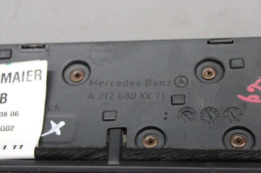 10-13 Mercedes E350 E550 Center Dashboard Dash Trim Molding A212680XX71 Oem