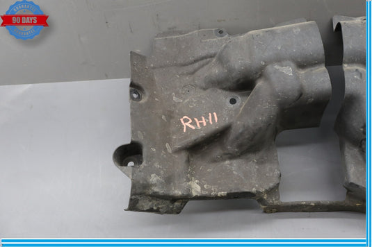 09-15 BMW 740i 740Li 528i Front Right Steering Rack Gear Splash Shield Cover Oem
