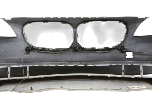 09-12 BMW 740i 750Li F01 Front Bumper Shell Cover Panel Assembly Black Oem