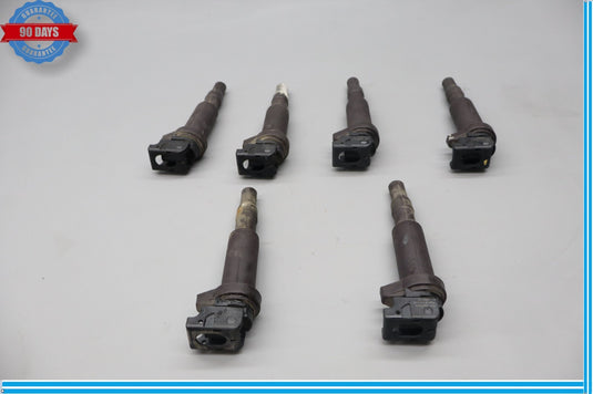 08-14 BMW X5 X6 E70 Engine Start Ignition Coil 12138611236 Set Of 6 Oem