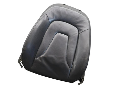 10-16 Audi A4 Front Left Driver Side Upper Top Seat Cushion Black OEM