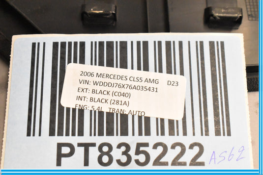 06-11 Mercedes CLS550 CLS55 AMG W219 Rear Right Door Cover Trim Panel Oem
