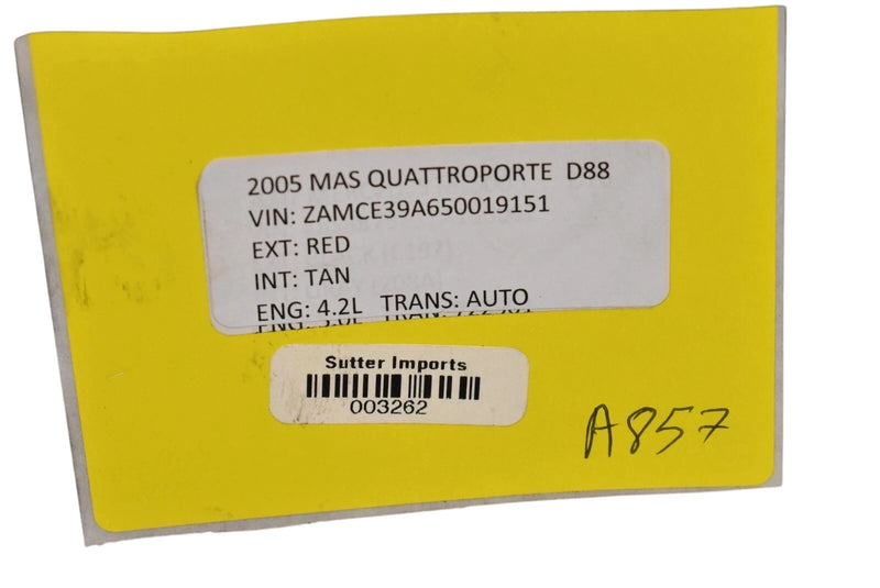Load image into Gallery viewer, 03-13 Maserati Quattroporte M139 Front Right Side Seat Control Memory Switch OEM
