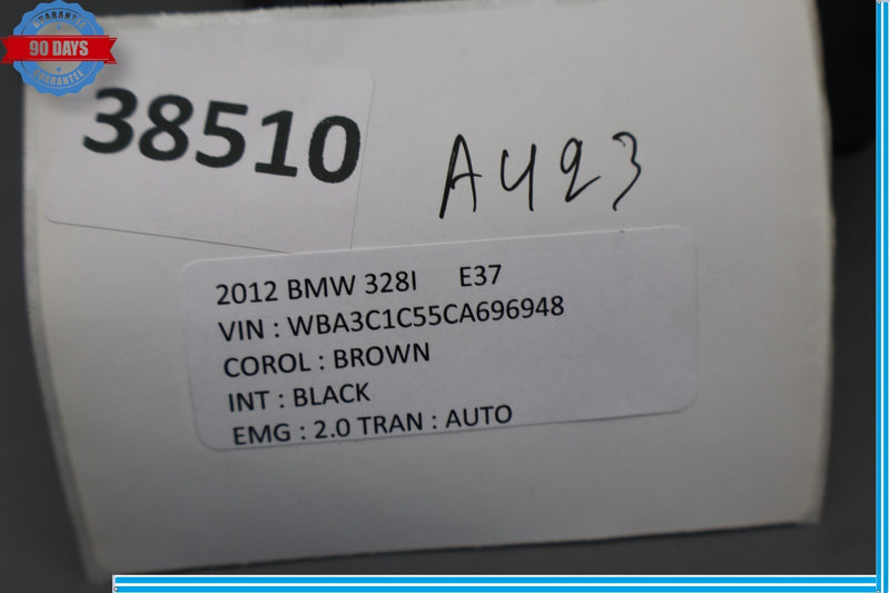 Load image into Gallery viewer, 12-18 BMW 320i 328i 428i F30 Rear Right Seatbelt Seat Belt Guide Trim Cover Oem

