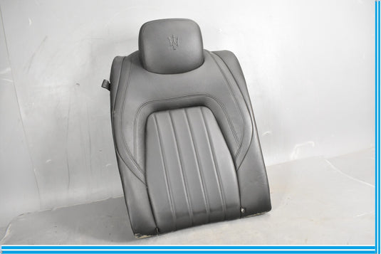14-17 Maserati Quattroporte Front Upper Seat Cushion W/ Headrest Oem