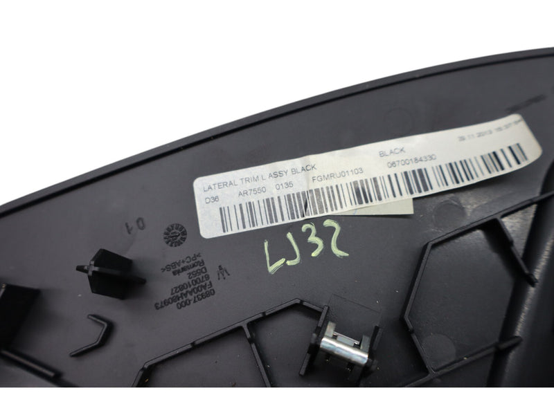 Load image into Gallery viewer, 14-20 Maserati Ghibli Left Driver Side Dashboard End Cap Trim Cover Black Oem
