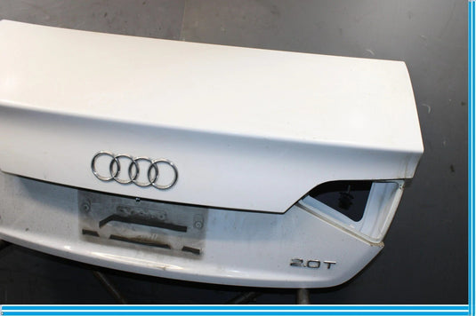 09-12 Audi A4 Sedan Rear Liftgate Tailgate Trunk Lid Hatch Panel White Oem