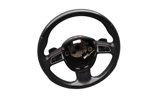 09-12 AUDI A4 A4 Quattro Front Steering Wheel Assembly W/ Control Switches Oem