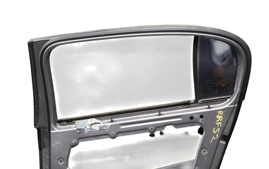 06-12 Bentley Continental Rear Right Passenger Side Door Shell Panel Gray Oem