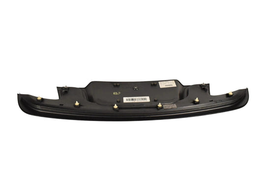 09-15 BMW 750i 740Li 750Li Trunk Lid License Plate Trim Cover Panel Black Oem