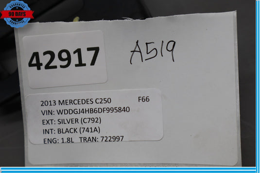 08-14 Mercedes C250 C350 W204 Hood Bonnet Safety Catch Latch Lock Oem