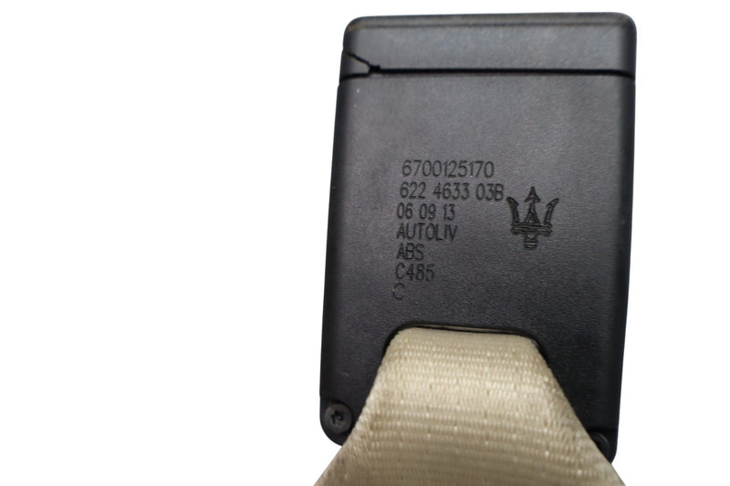 Load image into Gallery viewer, 14-20 Maserati Ghibli M157 Rear Right Side Second Row Seat Belt Buckle Oem

