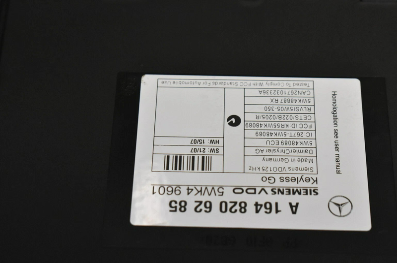 Load image into Gallery viewer, 06-12 Mercedes X164 GL450 GL500 Keyless Go Control Module Unit 1648206285 Oem
