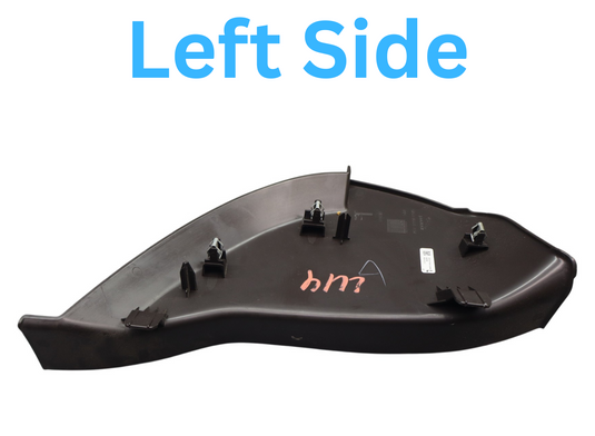 16-20 Jaguar X260 XF Left Driver Side Dashboard Dash Cover Panel Trim Black Oem