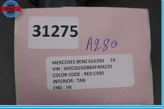 10-15 Mercedes X204 GLK350 Rear Left Side Door Window Regulator Motor Oem