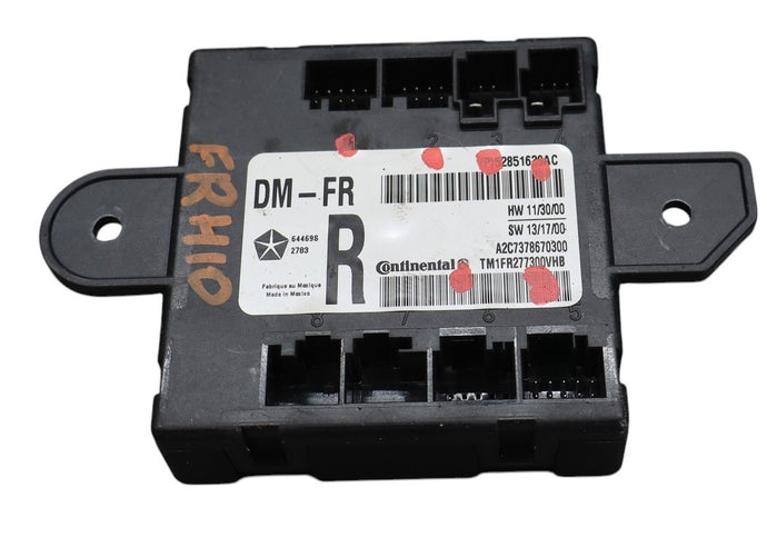 14-17 Maserati Ghibli  Front Right Passenger Side Door Control Module Oem
