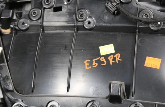 11-17 Audi A8 Quattro Rear Right Passenger Interior Door Panel Cover Black Oem