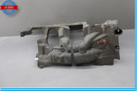 09-15 BMW 740i 740Li 528i Front Right Steering Rack Gear Splash Shield Cover Oem