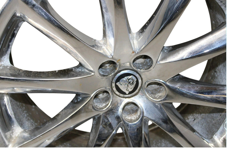 Load image into Gallery viewer, 10-19 Jaguar XJ XJR X351 Rear Aleutian Alloy Wheel Rim 10J x 19" AW931007 Oem
