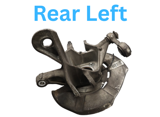 11-16 BMW 528i 535i GT F10 Rear Left Side Spindle Knuckle Hub 33326793769 Oem