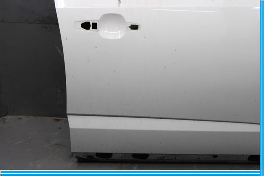17-20 Jaguar F-Pace Front Right Passenger Side Door Panel Assembly White Oem