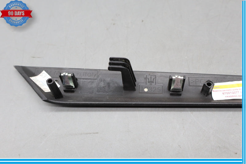 Load image into Gallery viewer, 14-19 Maserati Ghibli S Front Left Driver Side Door Panel Insert Wood Trim Oem
