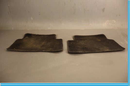 10-16 Mercedes E350 E500 Rear Right & Left Floor Carpet Mat Rug Set Oem