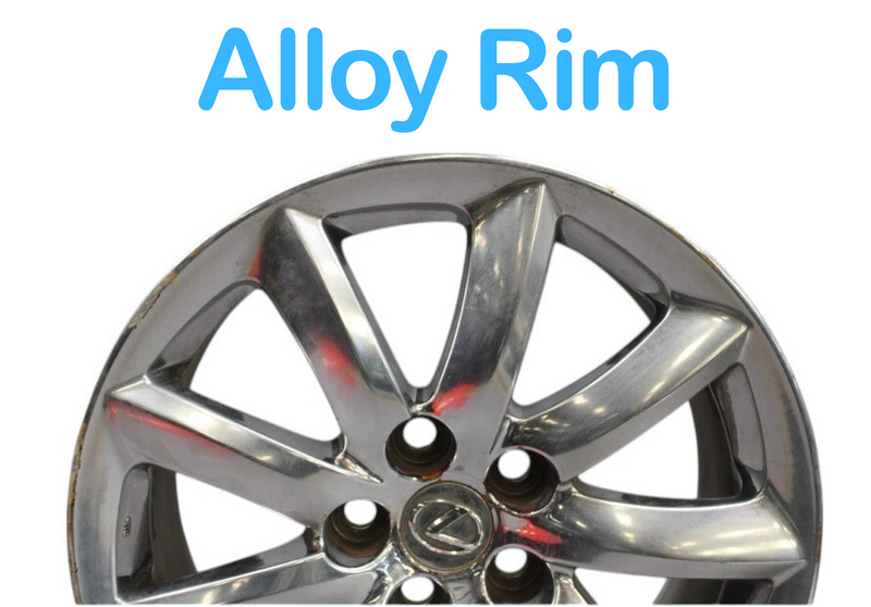 Load image into Gallery viewer, 07-09 Lexus LS460 18x7.5J 18" 9-Spoke Alloy Wheel Rim 4261150730 Silver Oem
