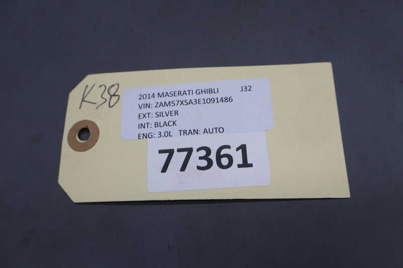 Load image into Gallery viewer, 14-20 Maserati Ghibli M157 Front Right Passenger Support Bracket 75211 Oem
