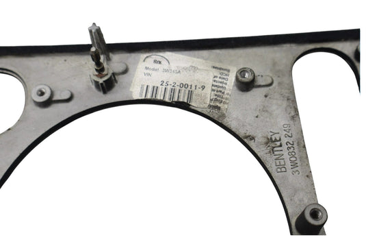 03-12 Bentley Continental GTC Center Console Shifter Trim Bezel Wood Black Oem