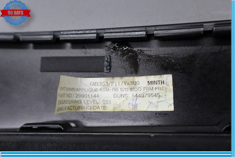 Load image into Gallery viewer, 10-16 Buick LaCrosse Rear Right Door Window Reveal Window Frame Applique Oem
