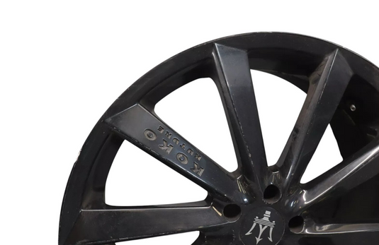 14-17 Maserati Ghibli 10 Spoke Factory Alloy Wheel Rim 22X9J 22'' 670010981 Oem