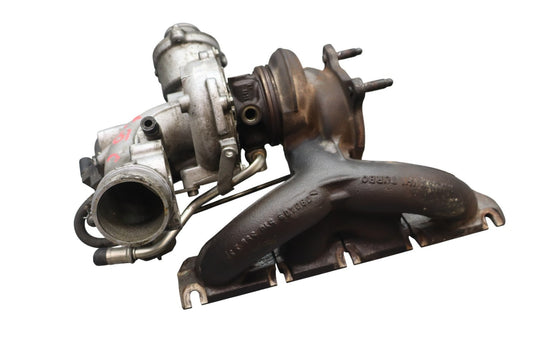 09-16 Audi A4 A4 Quattro Exhaust Manifold Turbo Charger Assembly Oem
